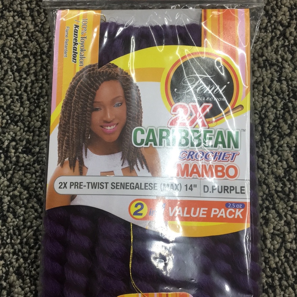🆕 Femi pre-twist Senegalese crochet hair